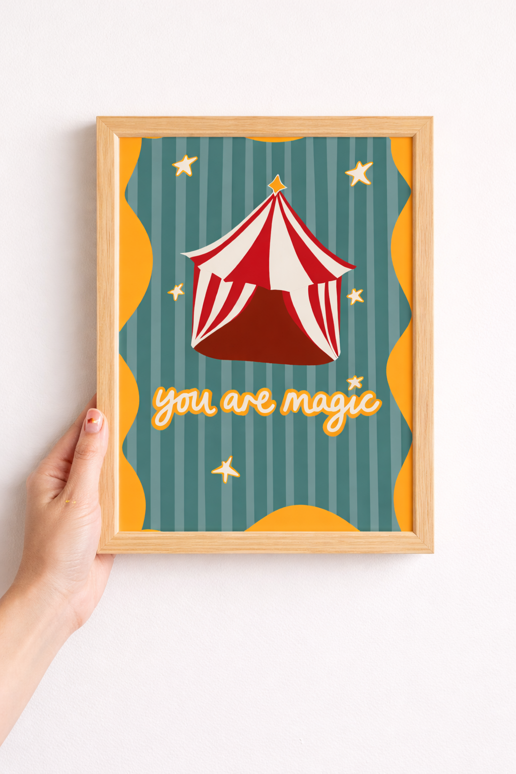 You are magic circus print - unframed