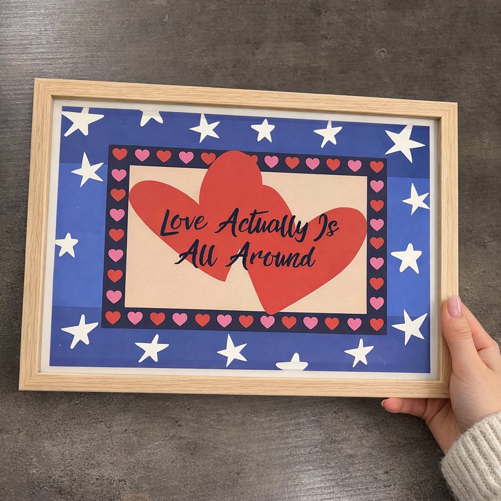 Love actually print - unframed