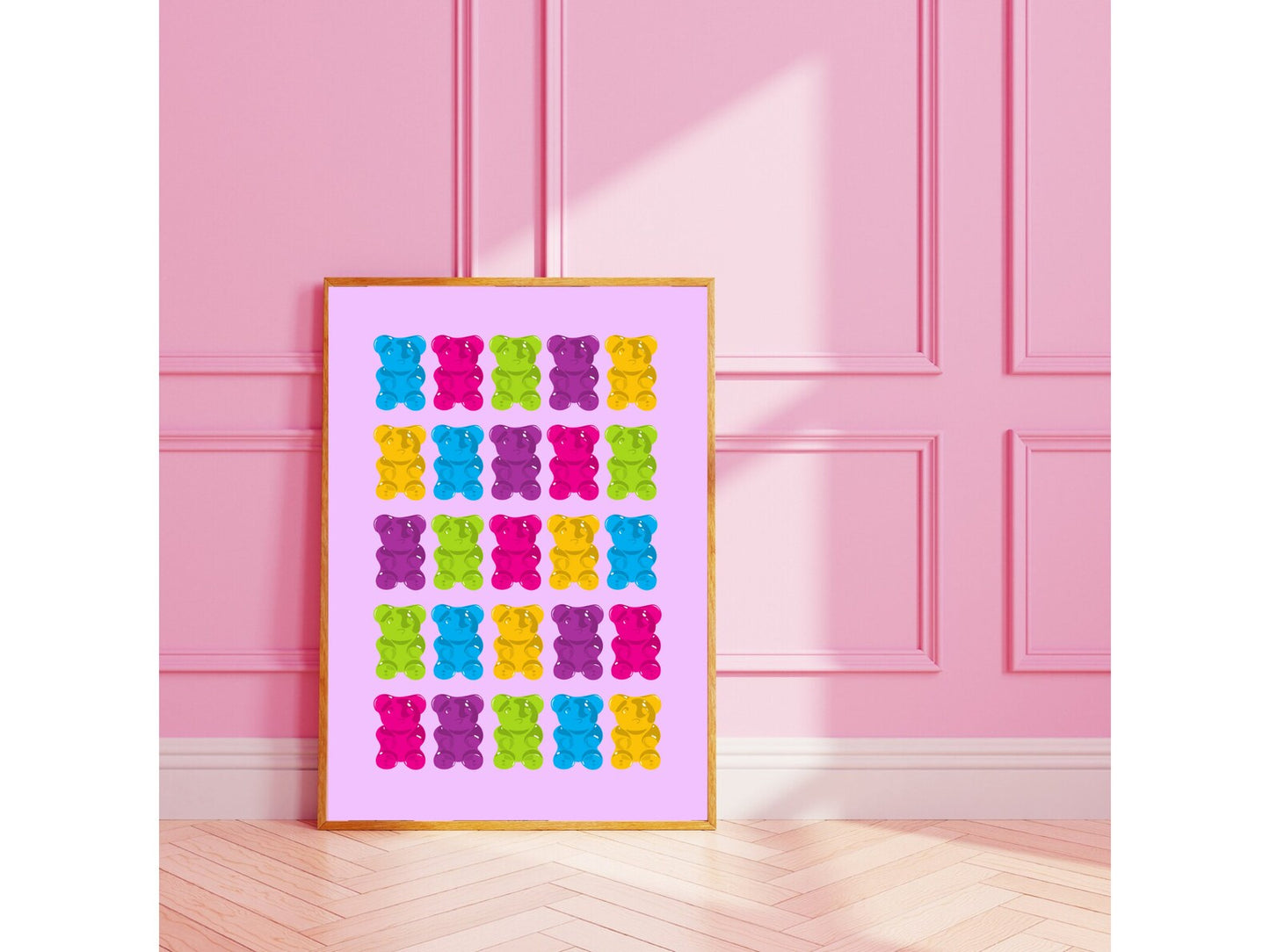 I love you more than gummy bears - set of 2