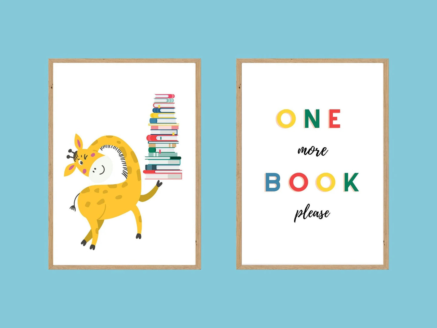 One More Book Please - set of 2