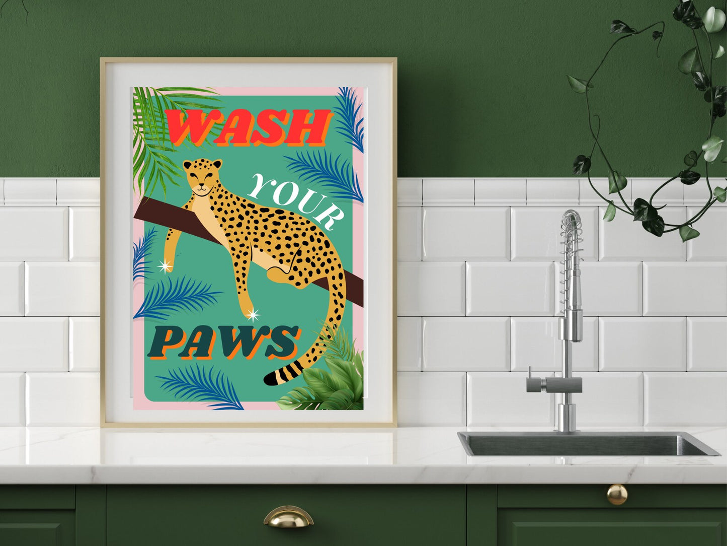 Wash your paws