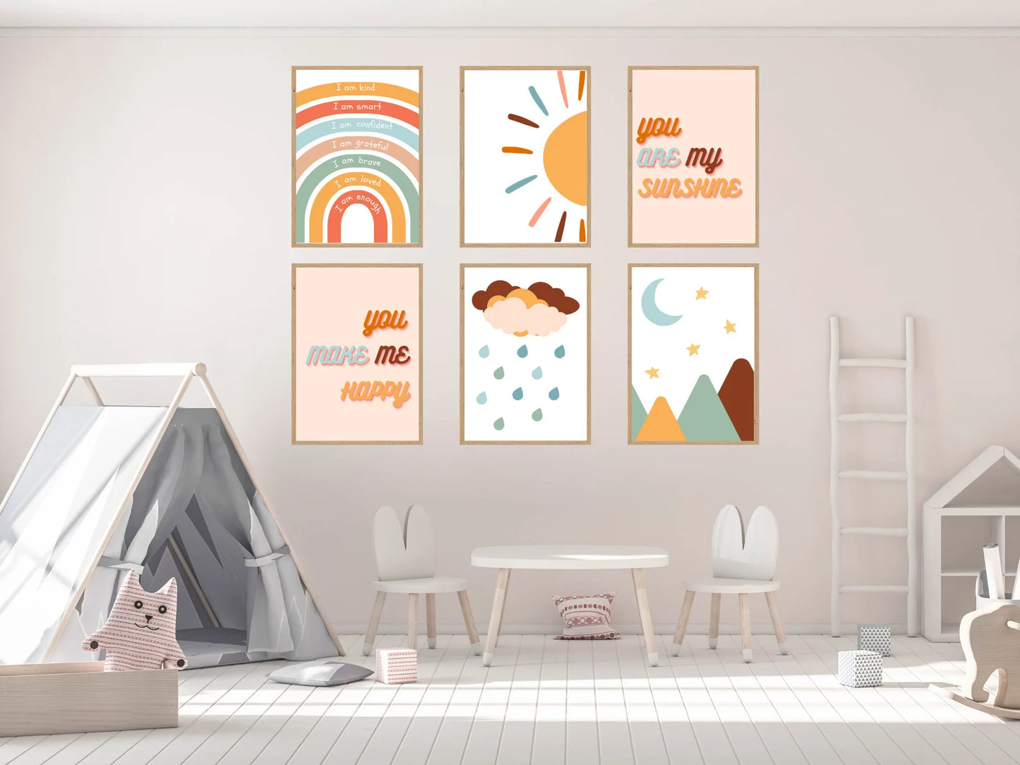 You are my sunshine - set of 6