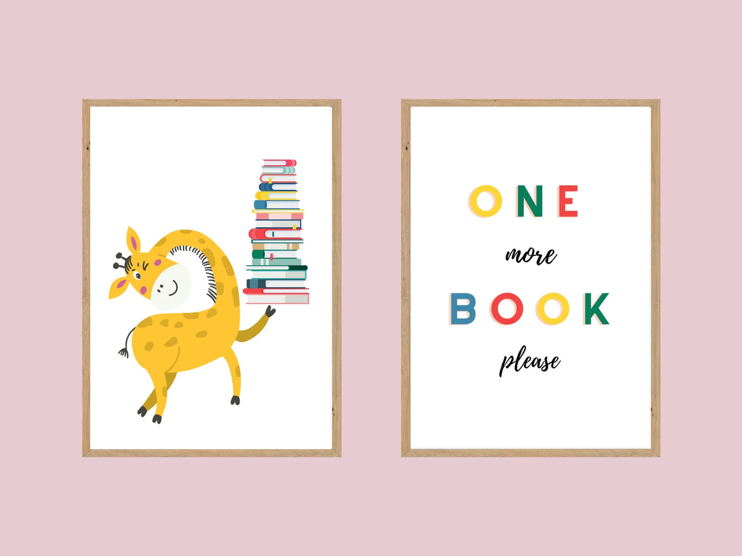 One More Book Please - set of 2