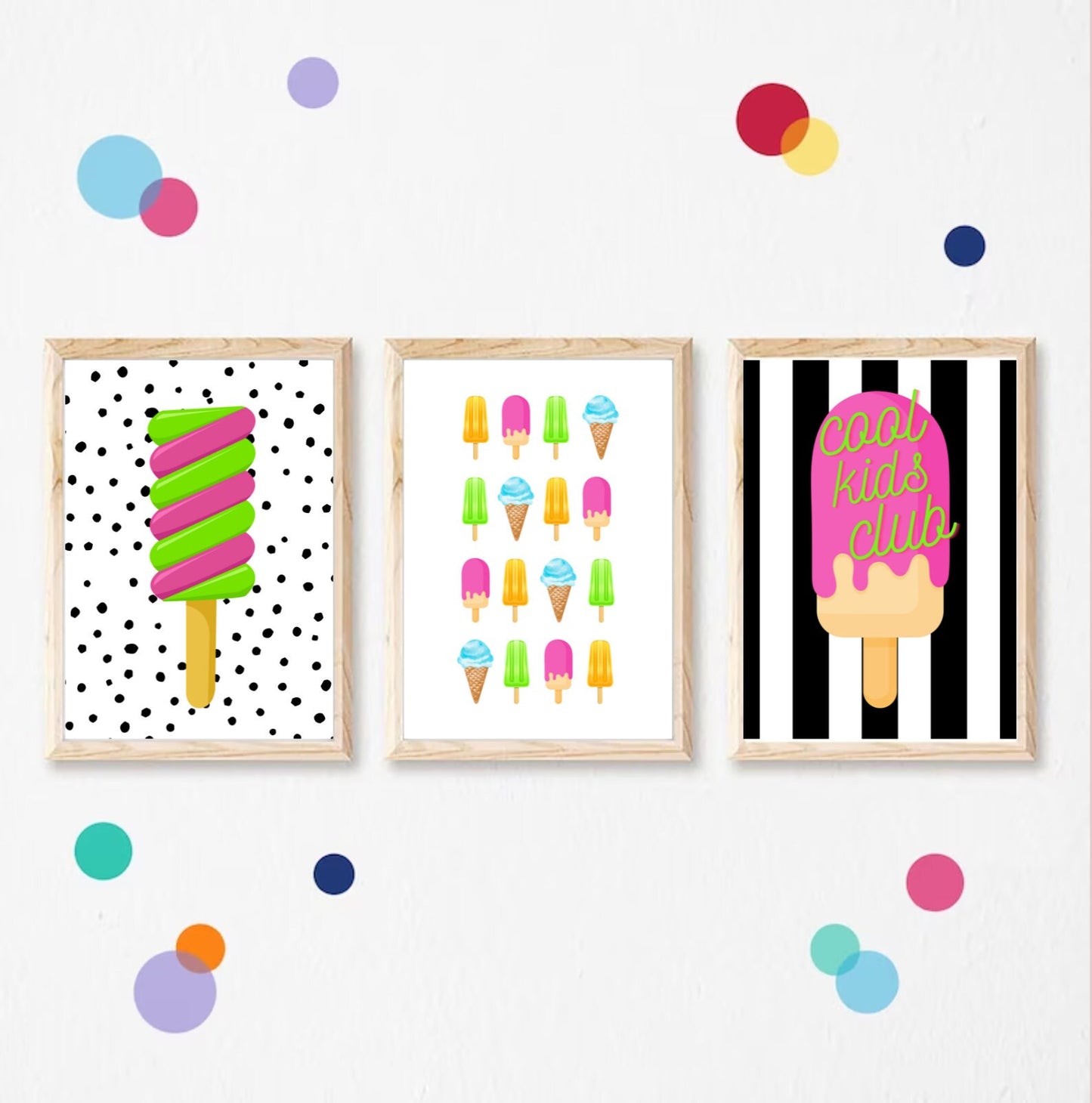 Cool kids club - set of 3