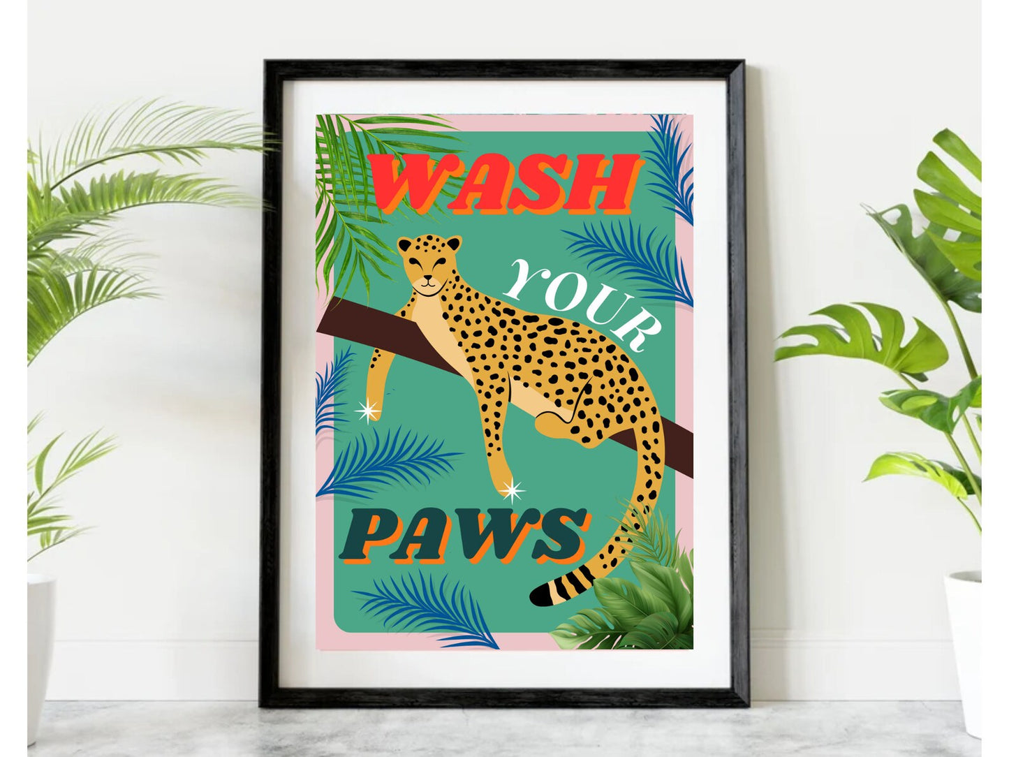 Wash your paws