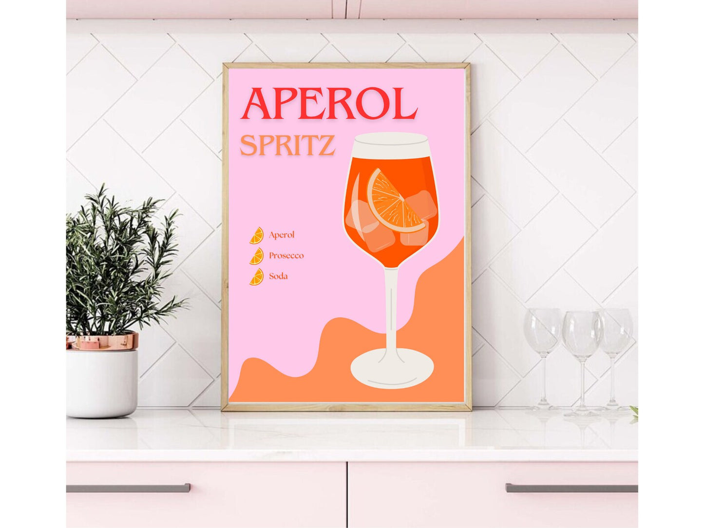 Cocktails - set of 3