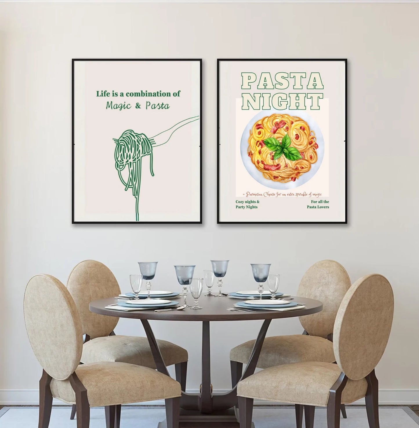 Pasta Night - set of 2