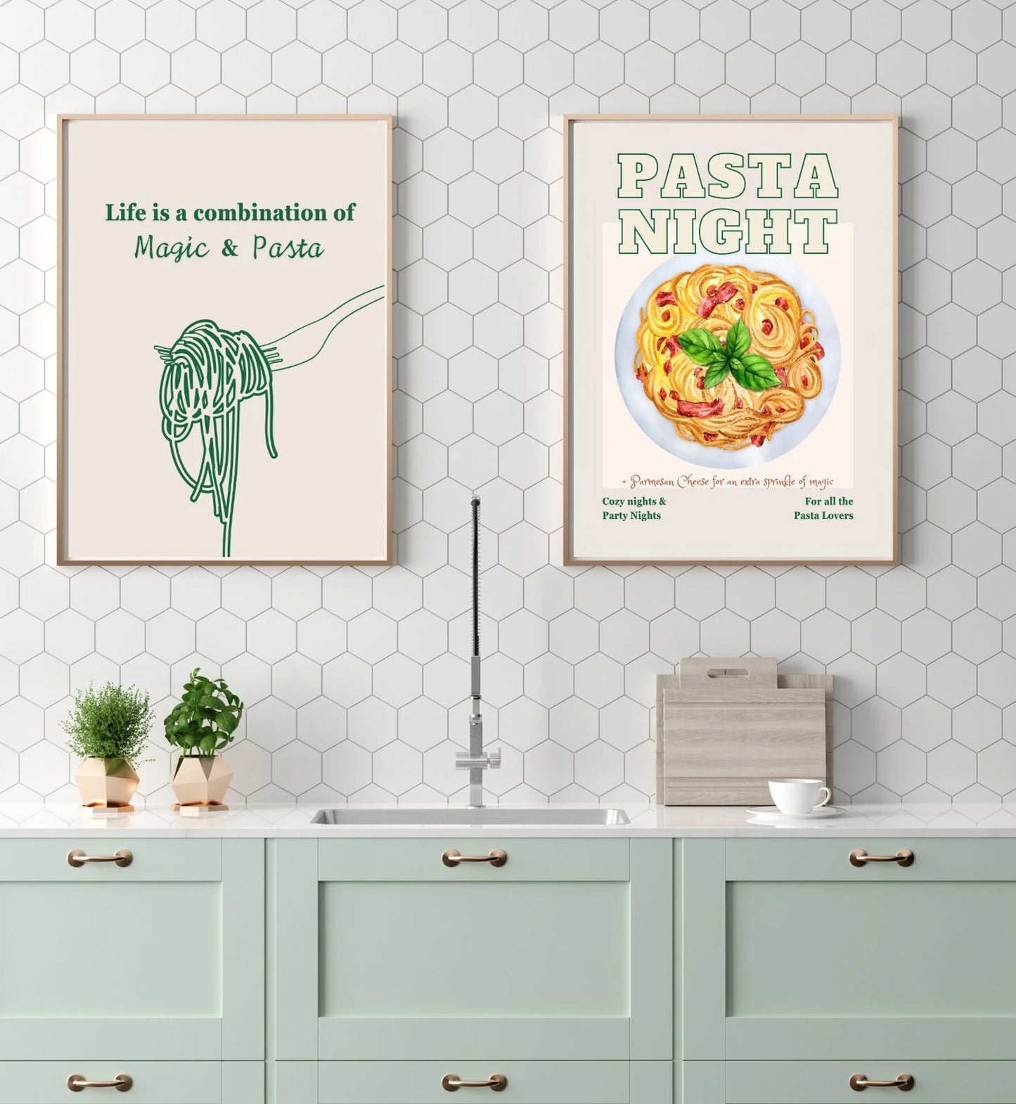 Pasta Night - set of 2
